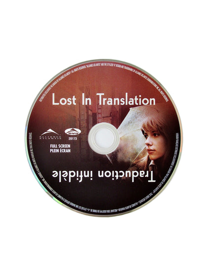 LOST IN TRANSLATION DVD