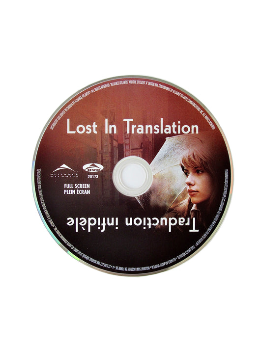 LOST IN TRANSLATION DVD