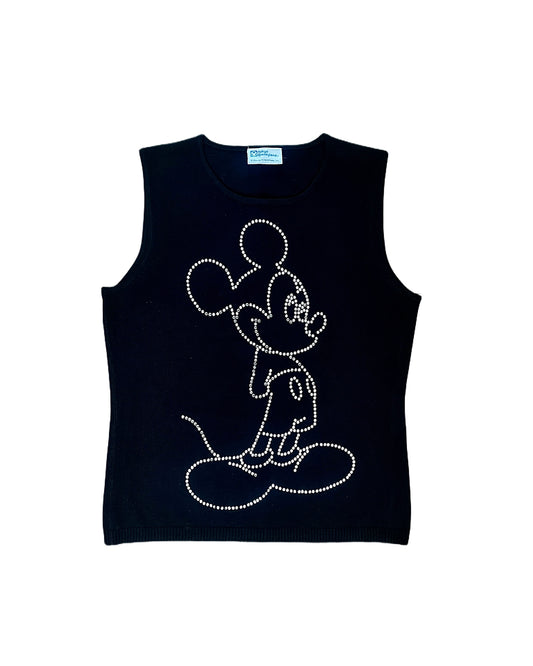 VINTAGE MICKEY MOUSE SLEEVELESS KNIT