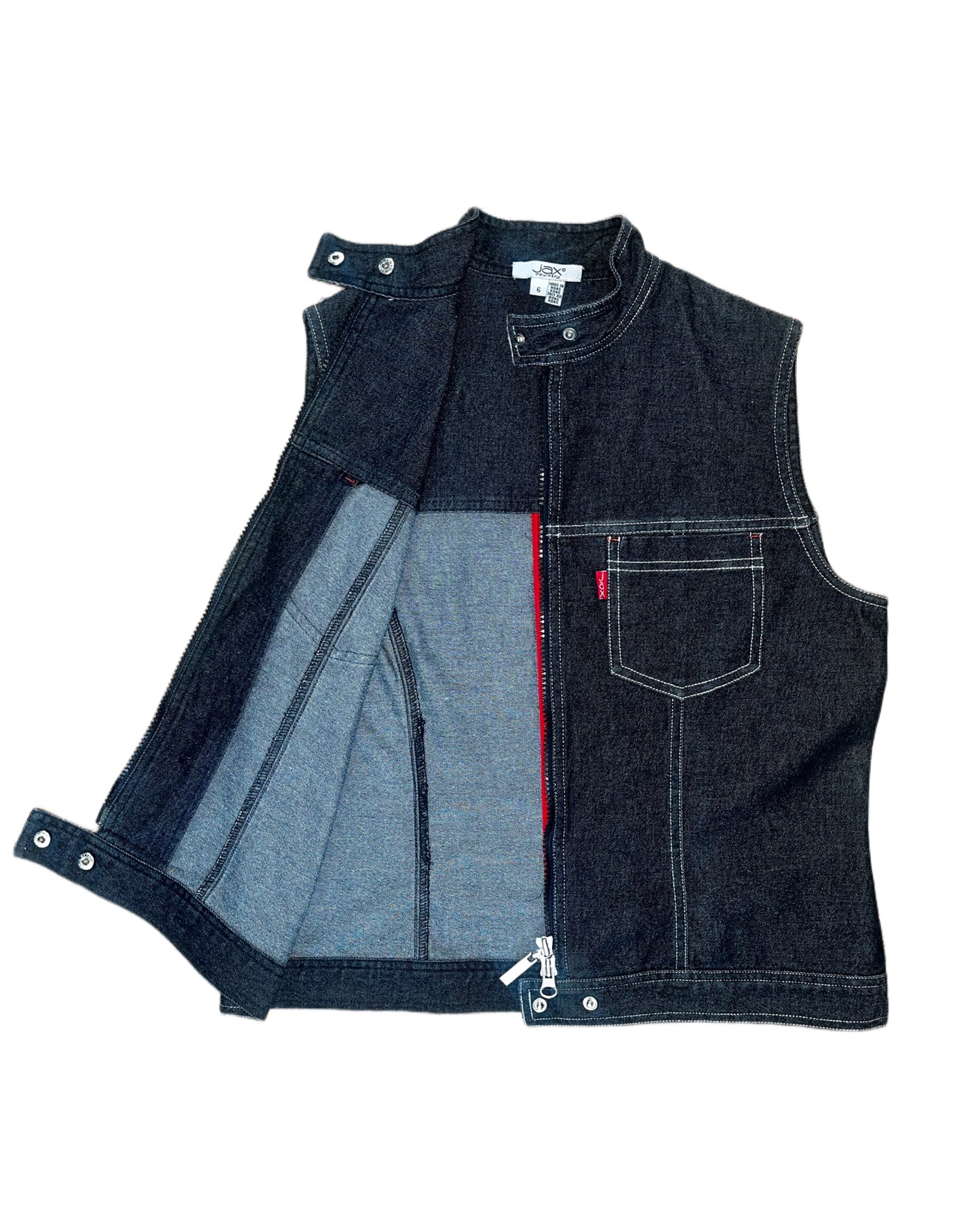 DEADSTOCK ZIP-UP VEST